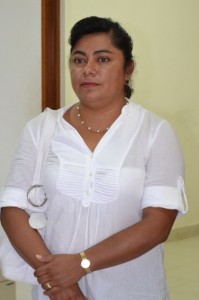 20 noviembre 2013, Aracely Bautista Terán, actual directora del Centro Nueva Vida