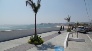 Mirador de Playa Abierta, recién reinaugurado por la alcaldesa Rosa Nidia Villalobos González. Foto: @jesusmoraleshoy