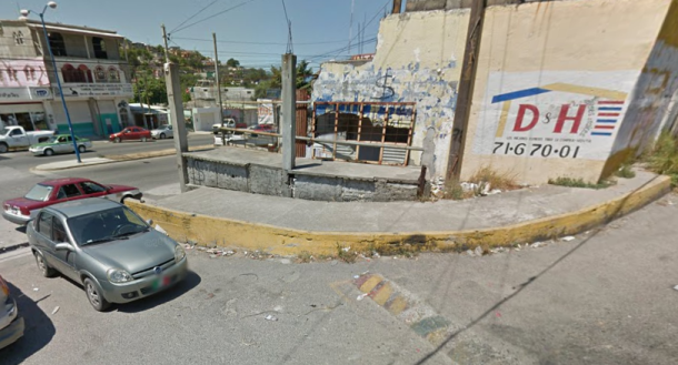 Antes: Se observa la antigua construcción