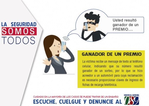 EVITE LA EXTORSIÓN