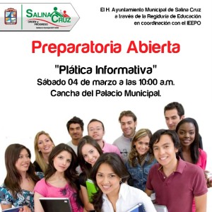 Publi Prepa Abierta Platica Informativa