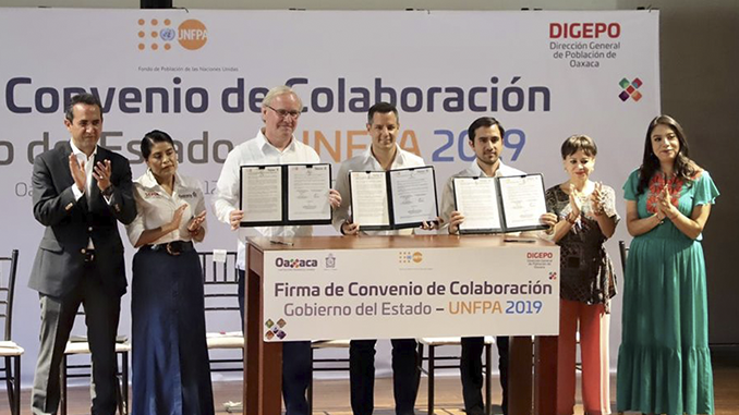 Acuerdan Gobierno de Oaxaca y UNFPA trabajo coordinado para fortalecer programas sociales y de desarrollo