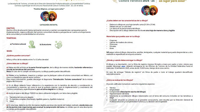 Invitacion para pueblos magicos